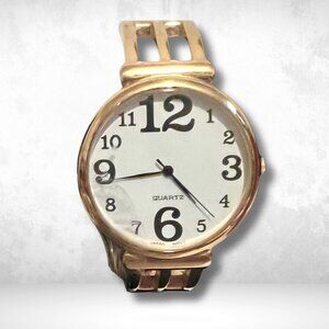 Very Rare Vintage Easy to Read Bangle Watch by Avon - NIB - Sz.S